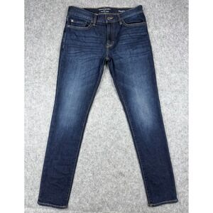 Banana Republic Traveler Slim Jeans Men's 30x32 (Fits 30x30) Blue Stretch Denim